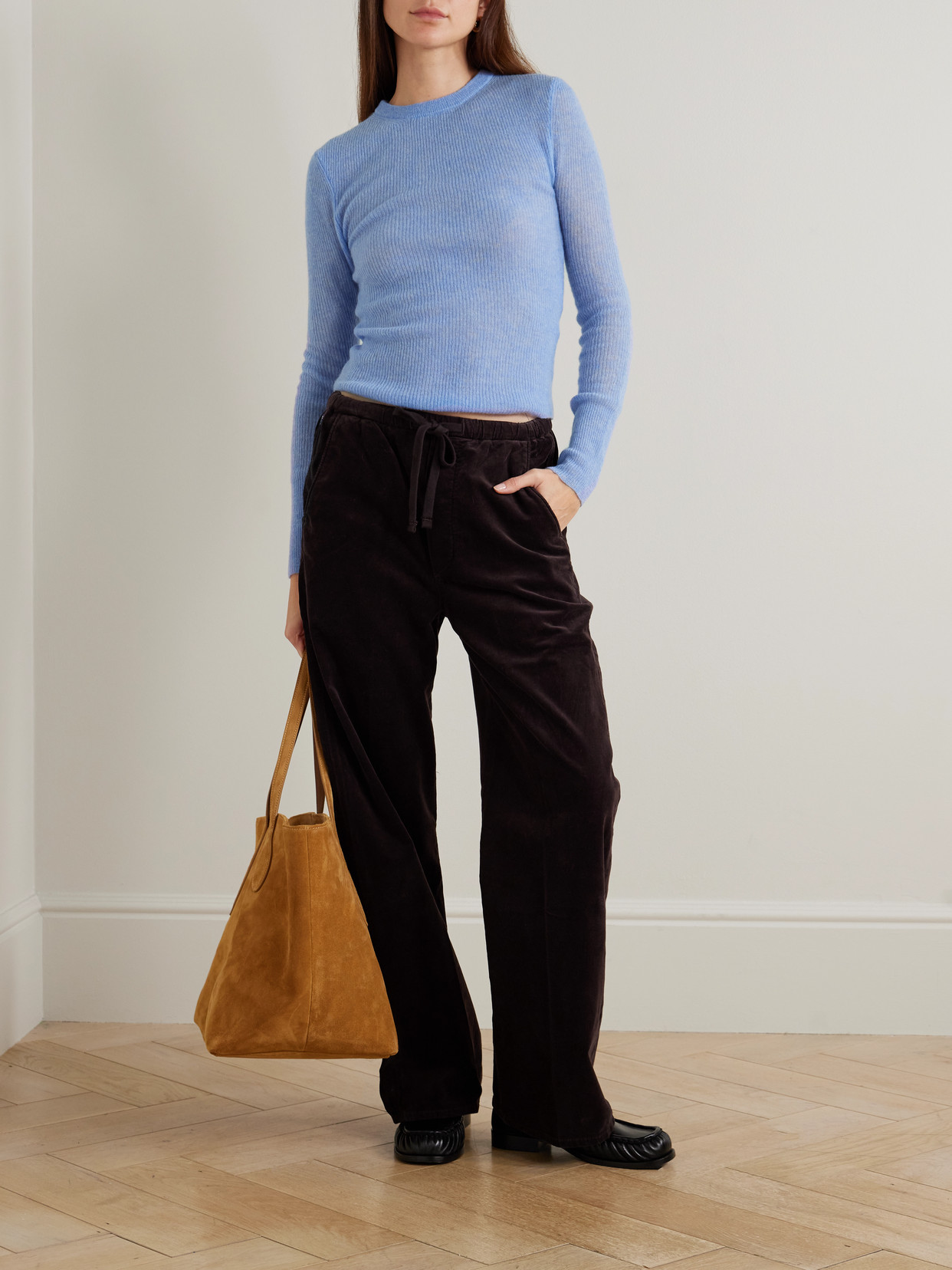 Alessia Wool And Cashmere-Blend Sweater