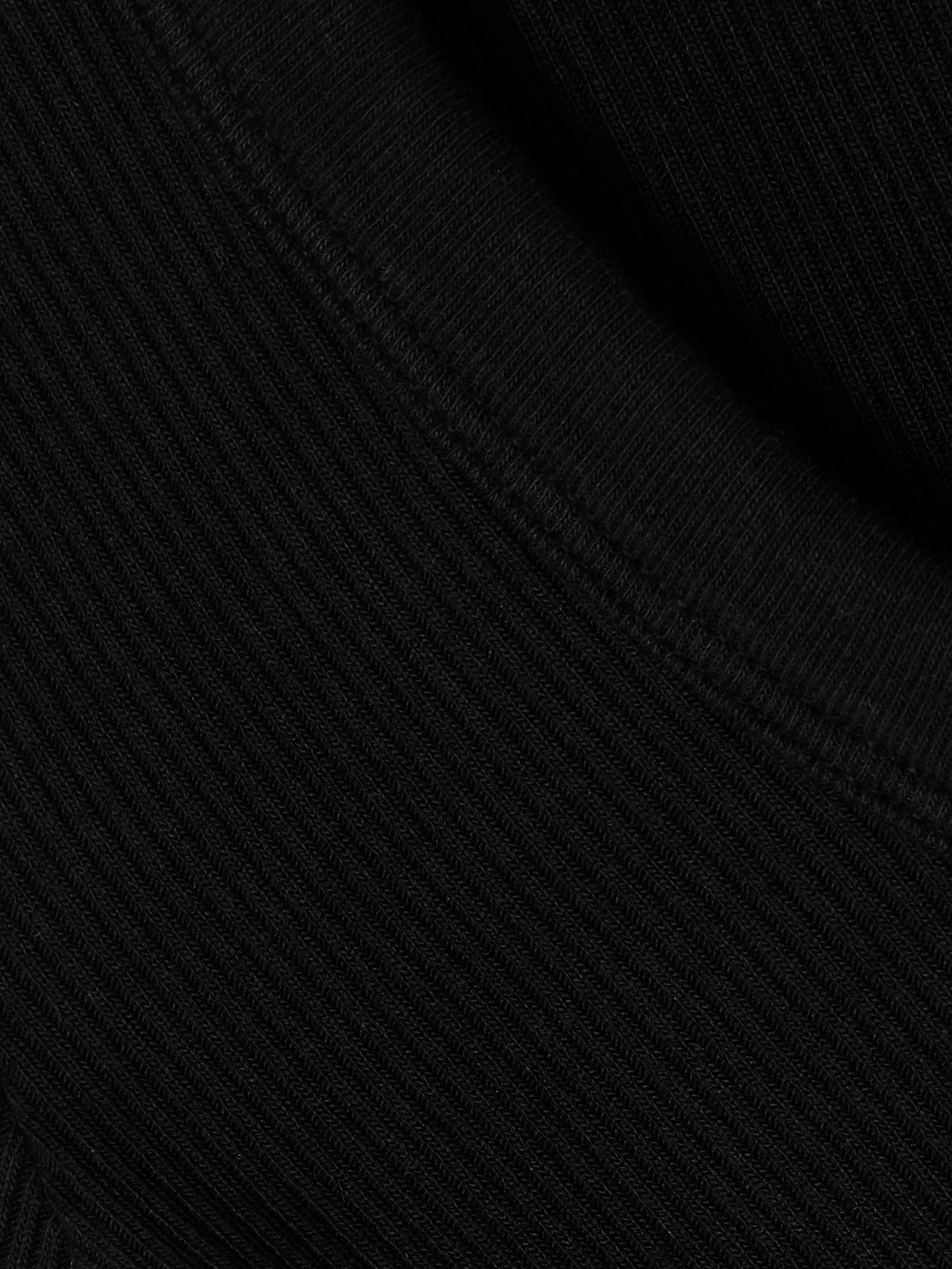 Mara Ribbed Stretch Cotton And Lyocell-Blend Jersey Top