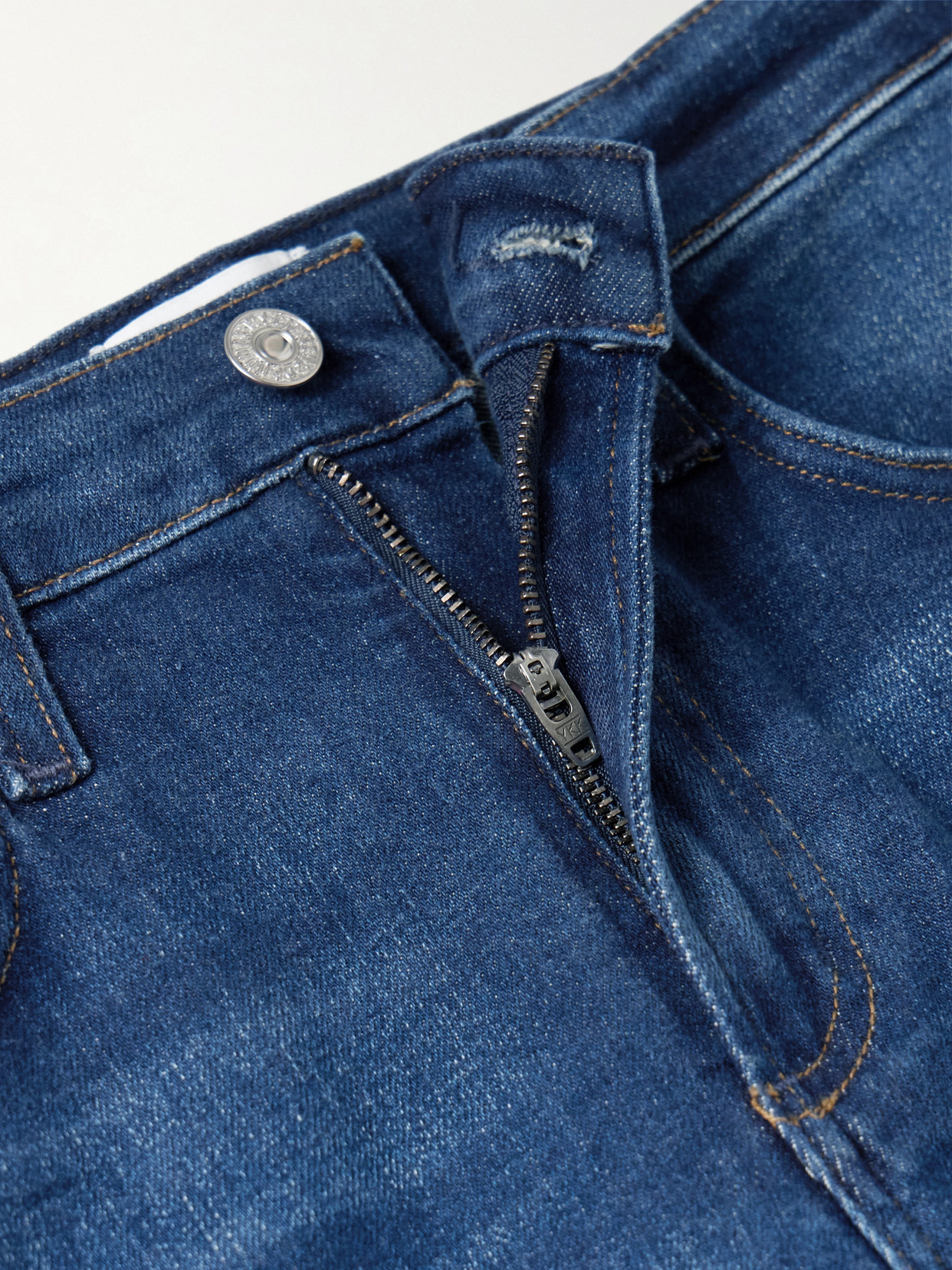 Citizen Of Humanity Delfina Mid-rise Barrel-leg Jeans In Blue