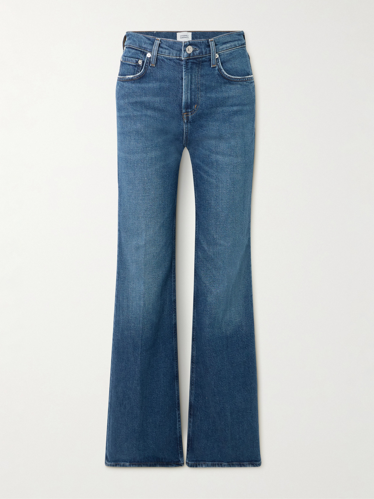 Citizen Of Humanity Kimberly High-rise Flared Jeans In Blue