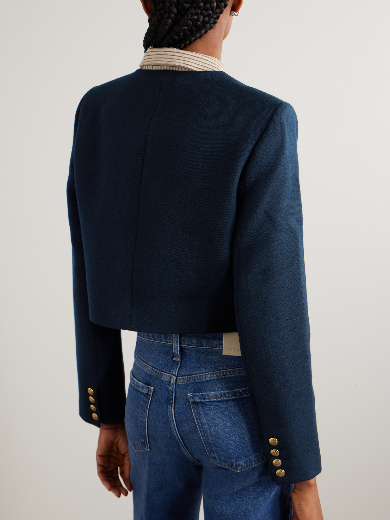 Sophia Wool-Twill Jacket