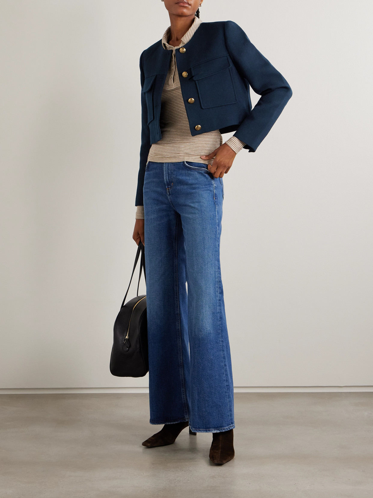 Sophia Wool-Twill Jacket