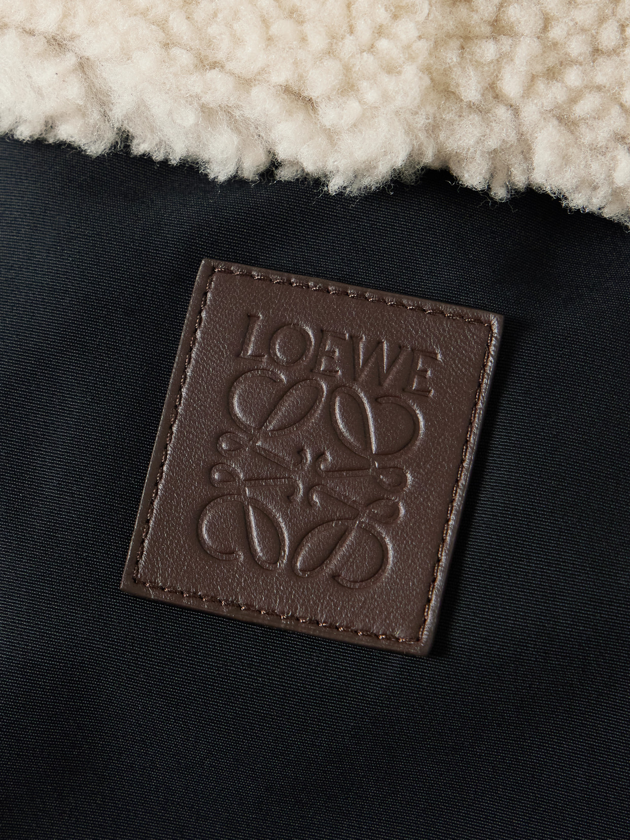 Shearling-Lined Cotton-Blend Gilet