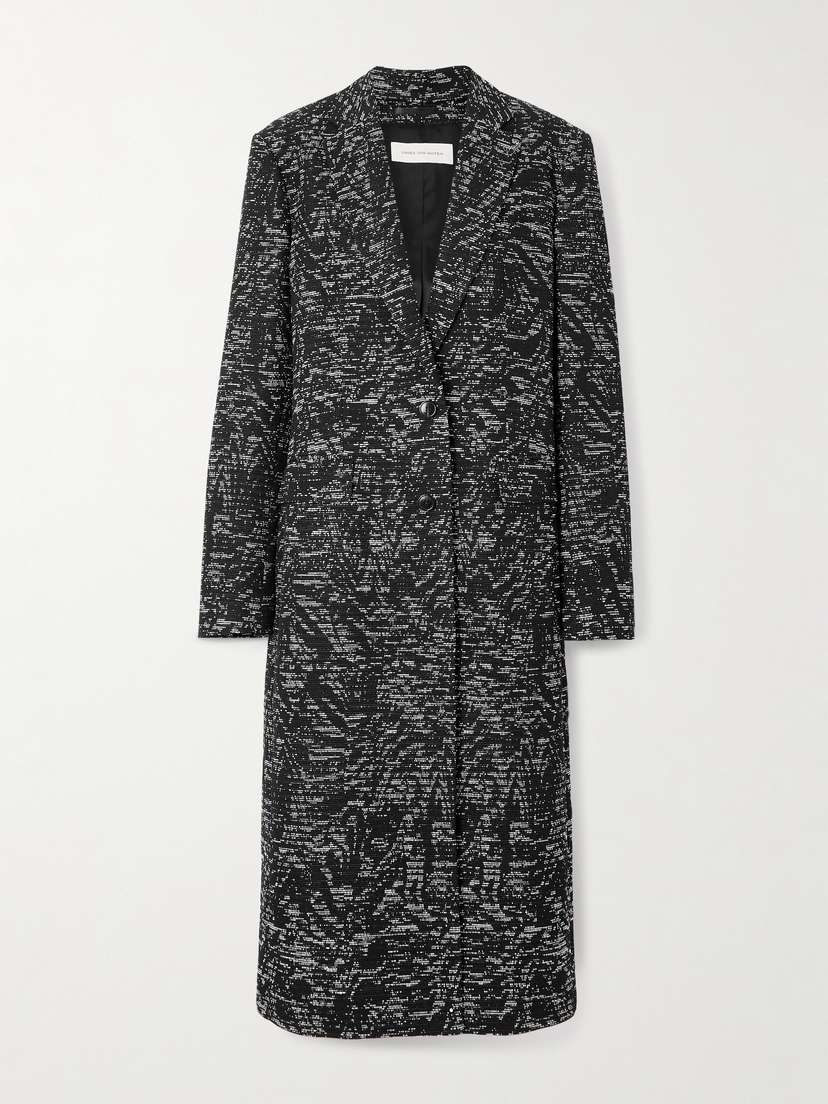Dries Van Noten Jacquard Coat