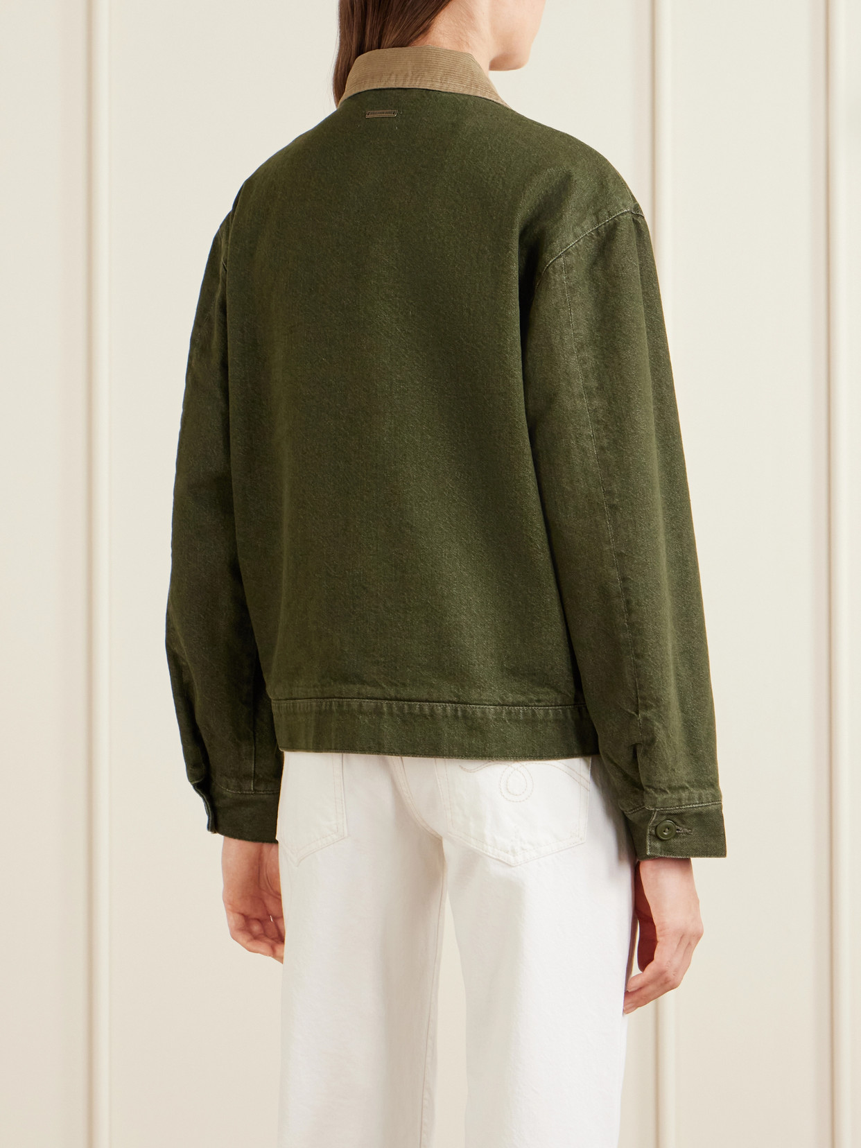 Aimé Leon Dore - Corduroy-Trimmed Denim Jacket