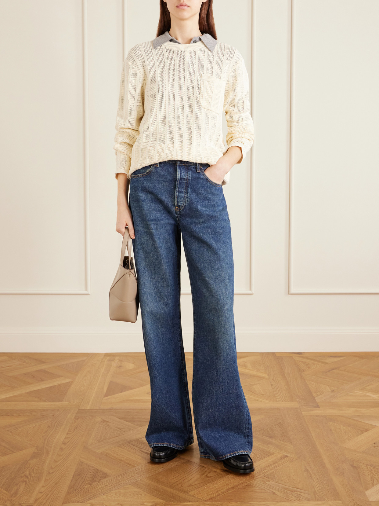 Aimé Leon Dore - Open-Knit Cotton Sweater