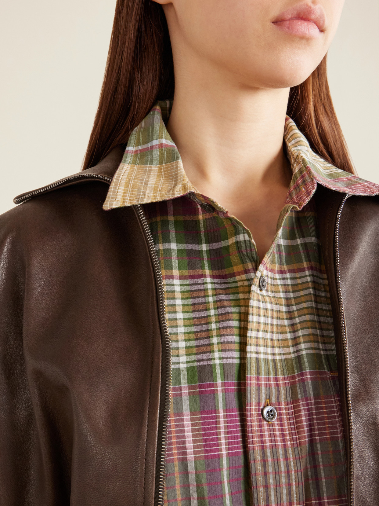 Aimé Leon Dore - Checked Cotton Shirt