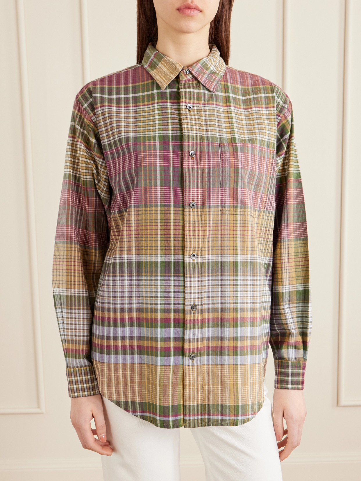 Aimé Leon Dore - Checked Cotton Shirt