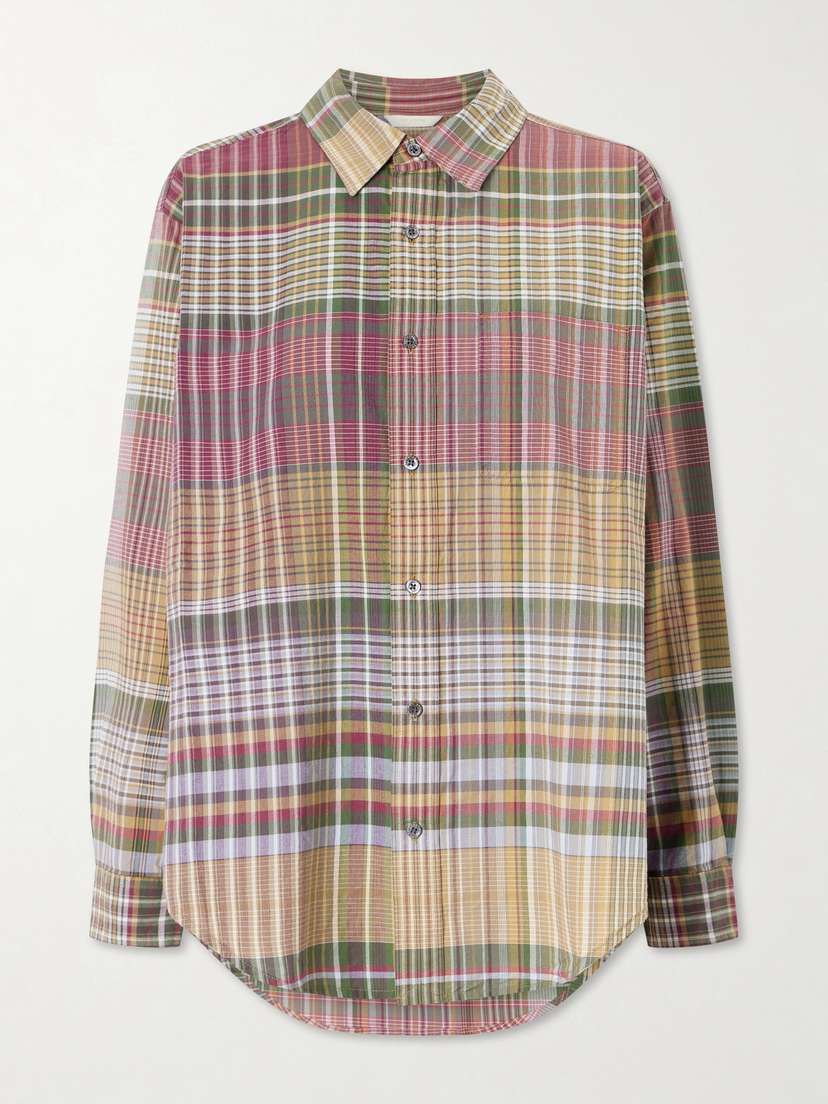 Aimé Leon Dore Checked Cotton Shirt