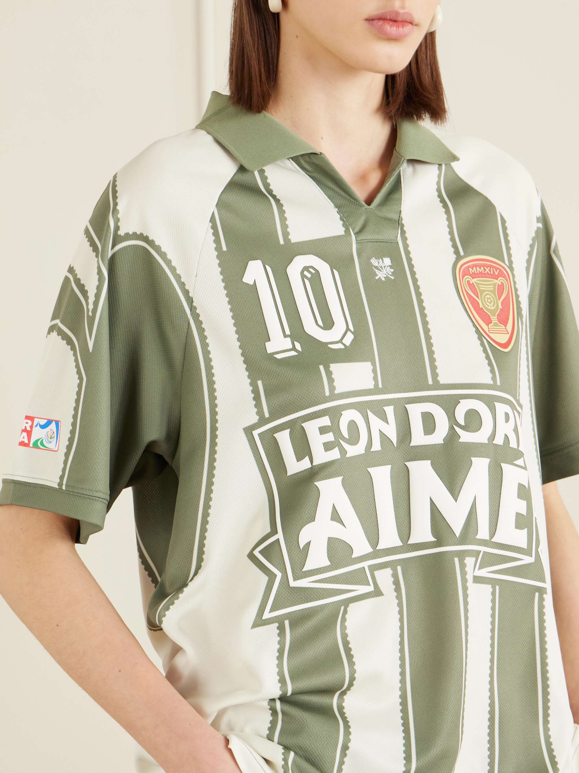 Aime Leon Dore×Porsche ゲームシャツ　サッカーシャツ Aimé Leon Dore's collaboration with Porsche boasts one of the