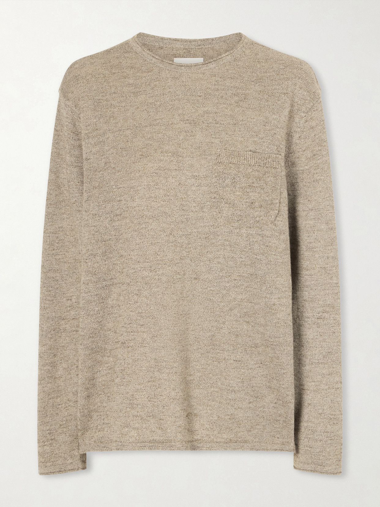 Aimé Leon Dore - Linen, Alpaca, Cotton And Wool-blend Sweater - Neutrals