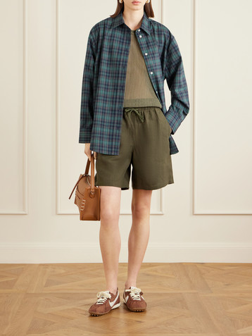 AIMÉ LEON DORE Linen shorts