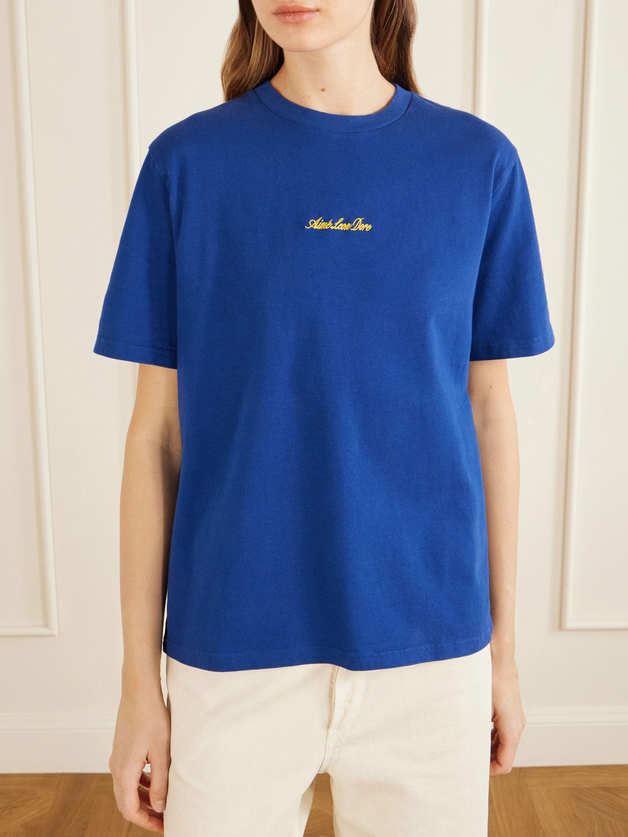 Aimé Leon Dore - Logo-Embroidered Cotton T-Shirt