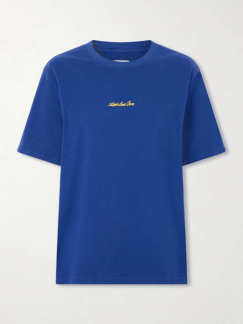 Aimé Leon Dore Logo-embroidered Cotton T-shirt