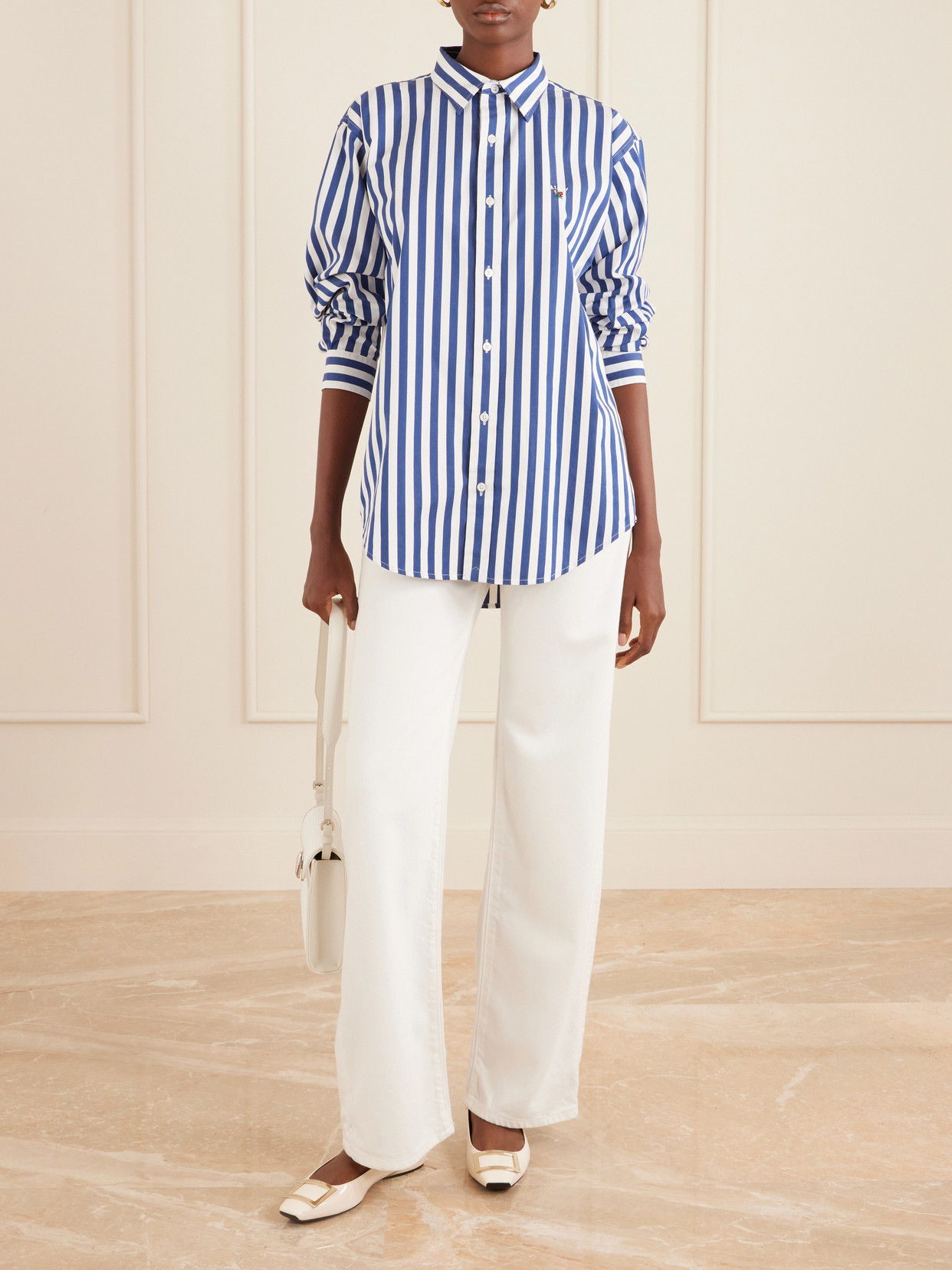 Aimé Leon Dore - Striped Cotton-Poplin Shirt
