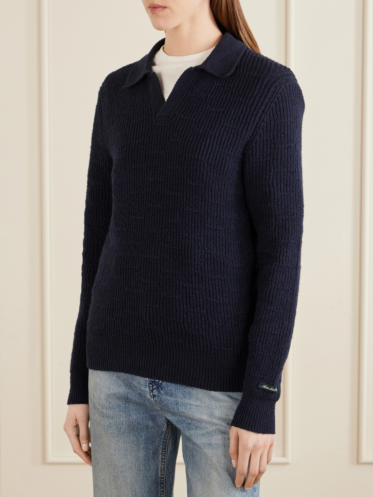 Aimé Leon Dore - Ribbed-Knit Cotton-Blend Bouclé Polo