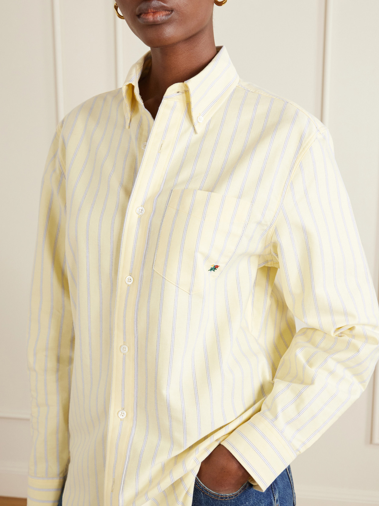 Aimé Leon Dore - Striped Cotton Shirt