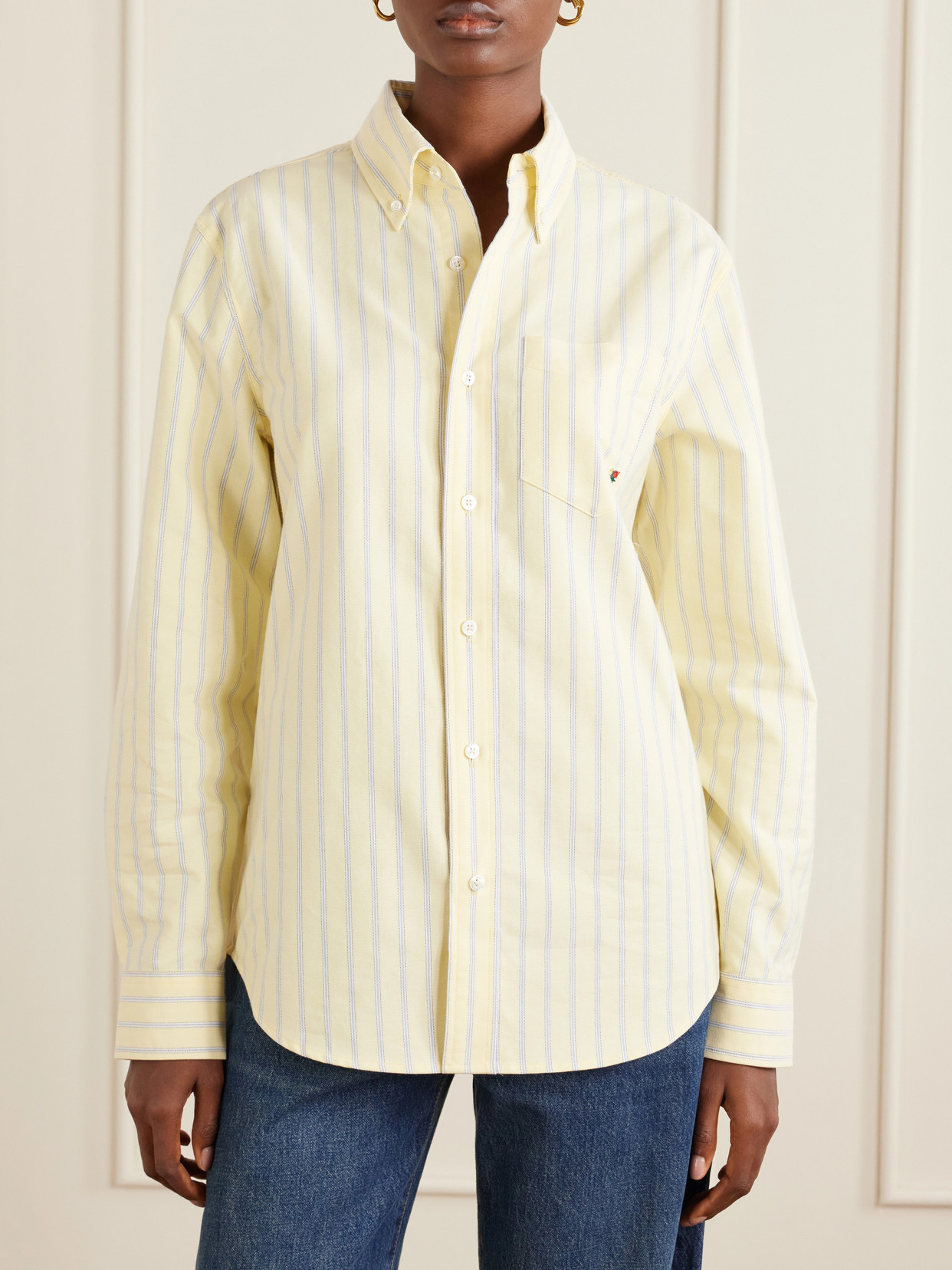 Aimé Leon Dore - Striped Cotton Shirt