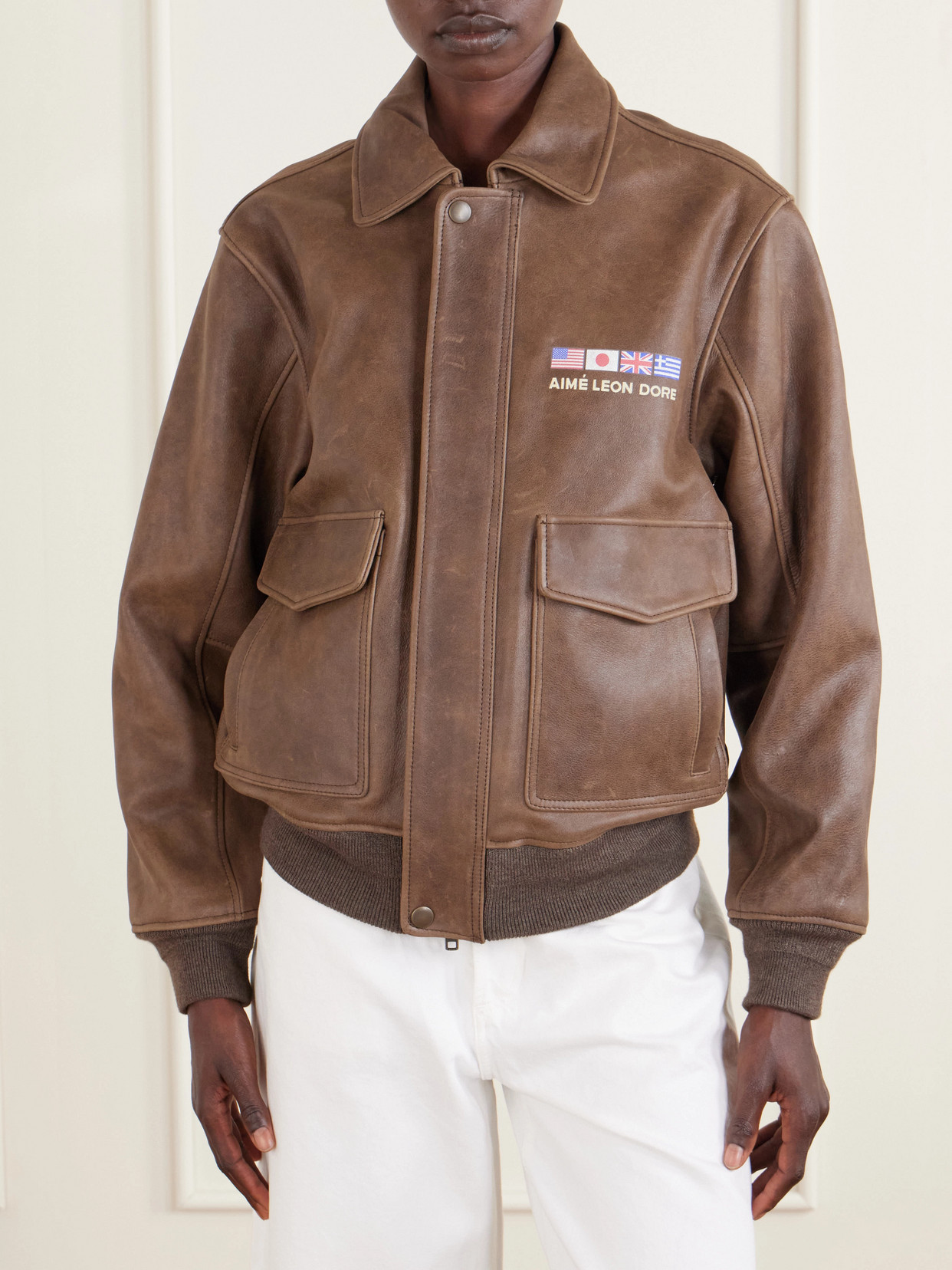 Aimé Leon Dore - World'S Borough Jacket