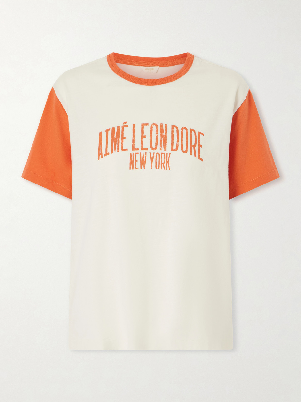 Aimé Leon Dore Vintage Cotton T-shirt In White