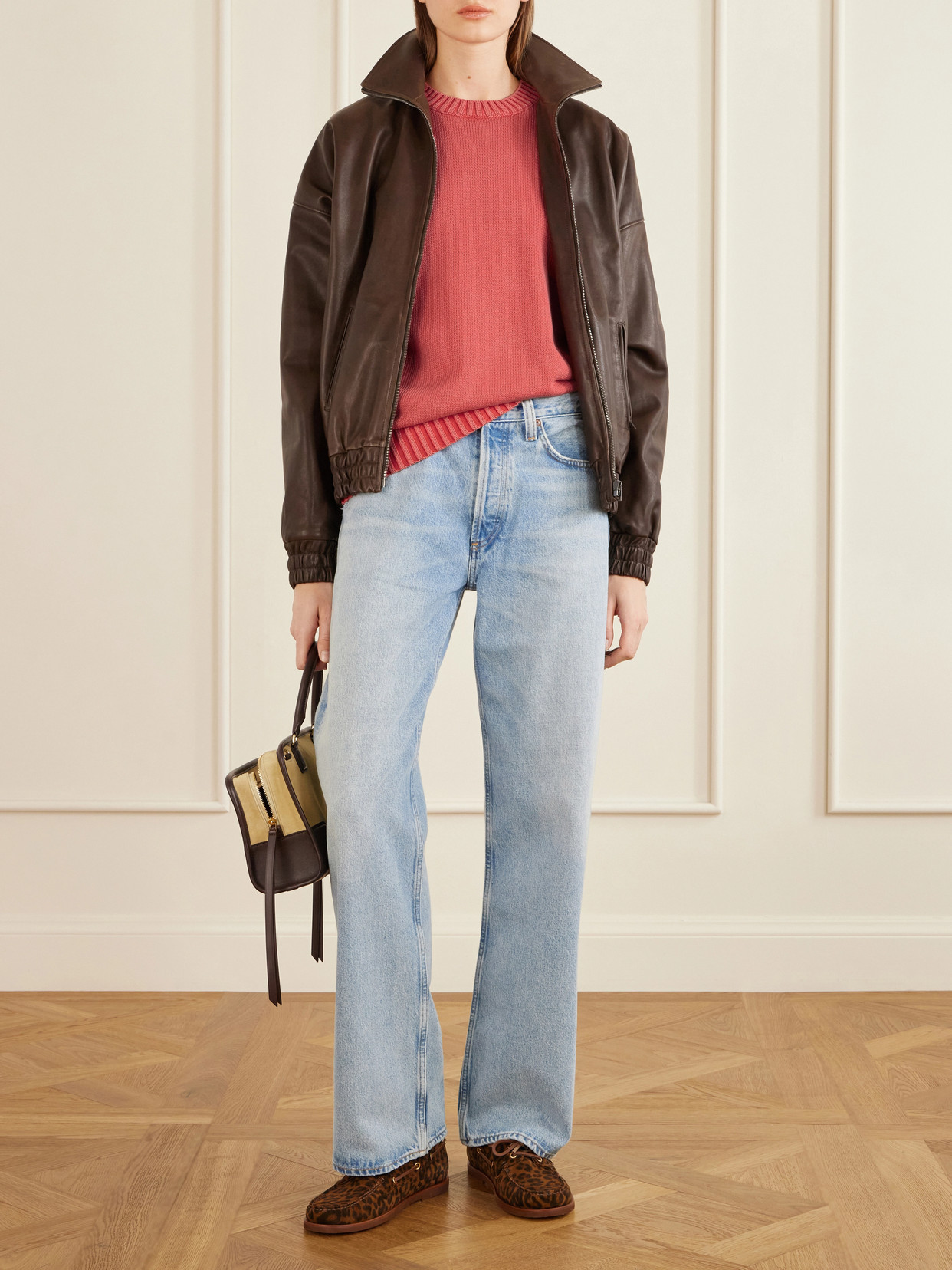 Aimé Leon Dore - Inside Out Crewneck Cotton Sweater
