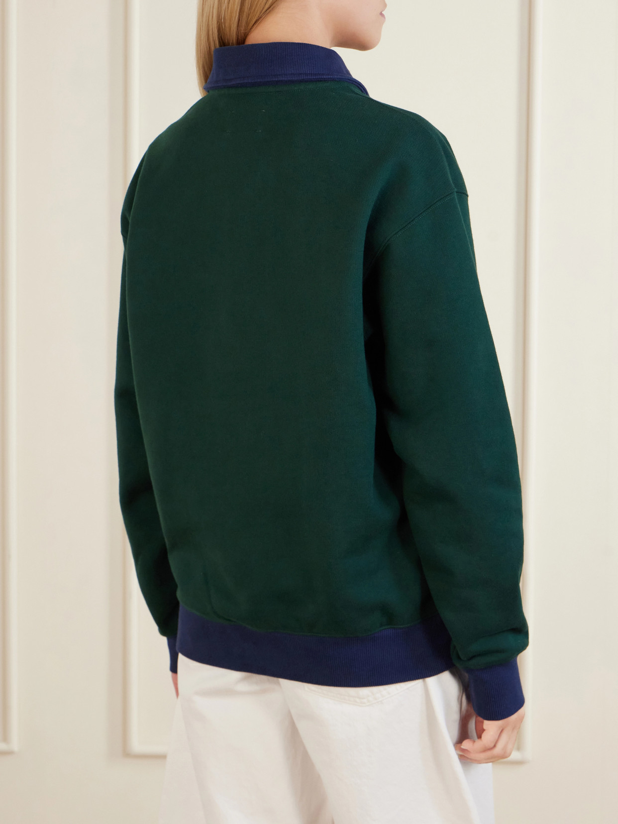 Aimé Leon Dore - Logo-Embroidered Cotton Sweatshirt