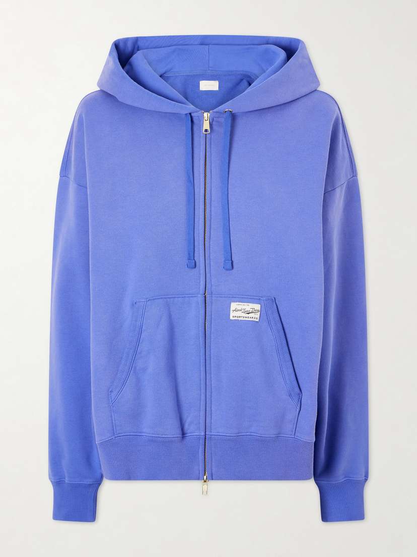 Aimé Leon Dore Appliquéd Cotton-jersey Hoodie