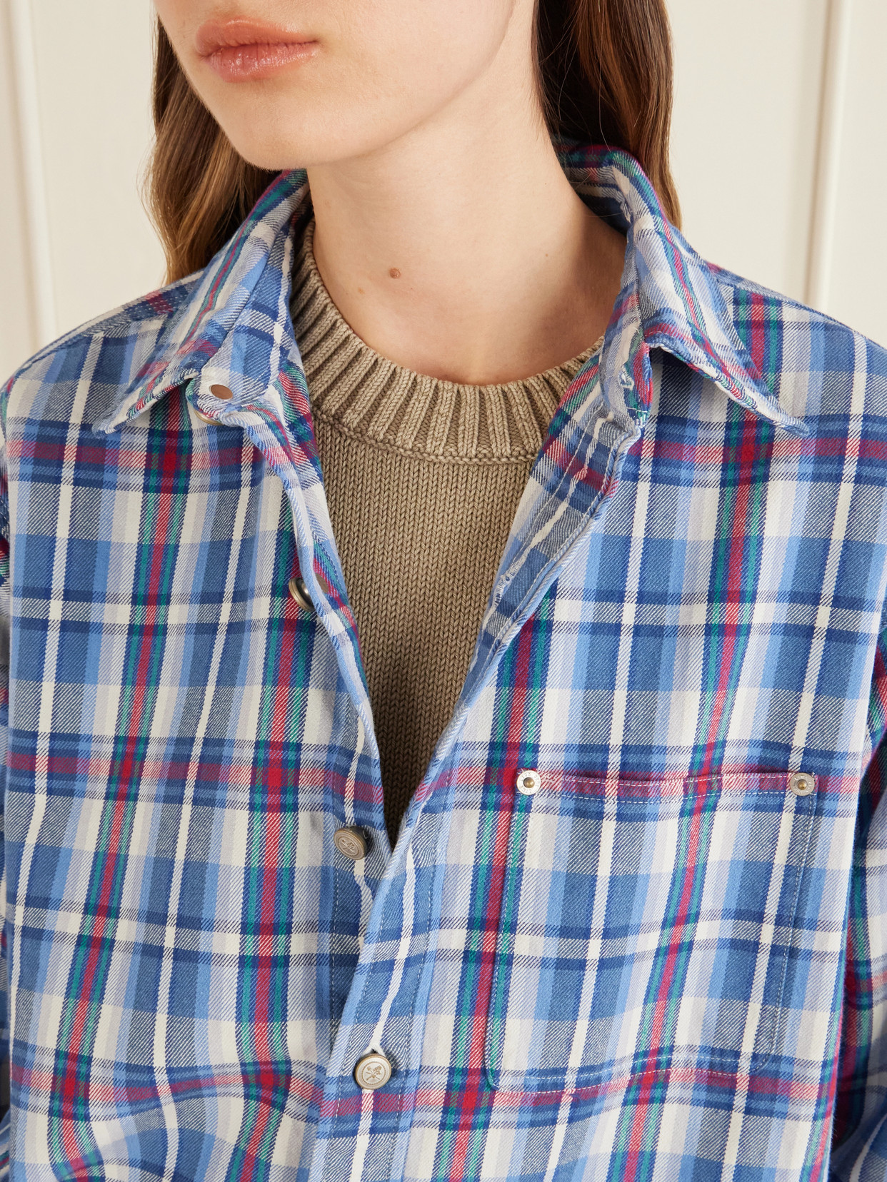 Aimé Leon Dore - Checked Plaid Cotton Workshirt