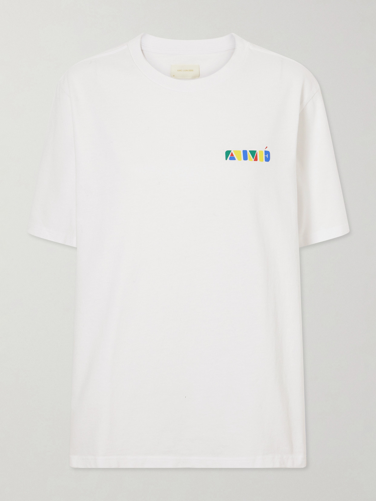 Aimé Leon Dore Printed Cotton-jersey T-shirt In White