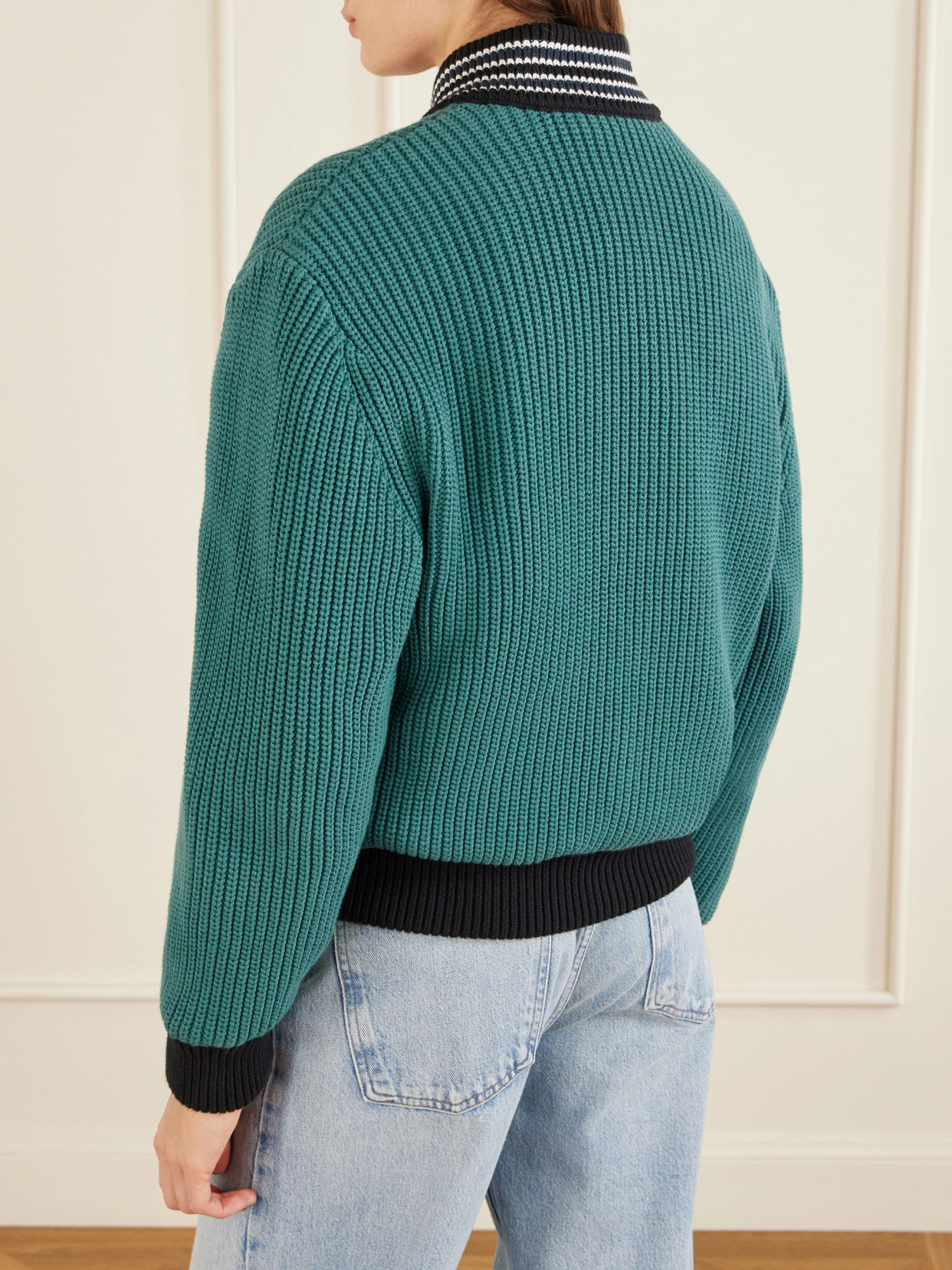 Aimé Leon Dore - Reversible Knit Bomber