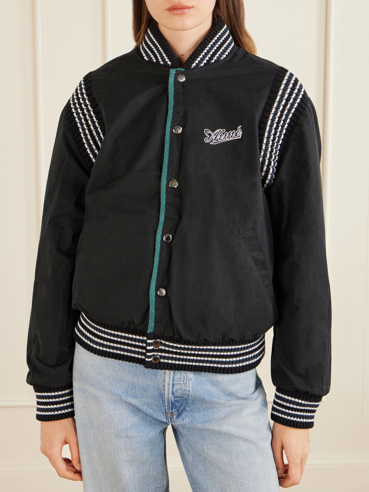 Aimé Leon Dore - Reversible Knit Bomber