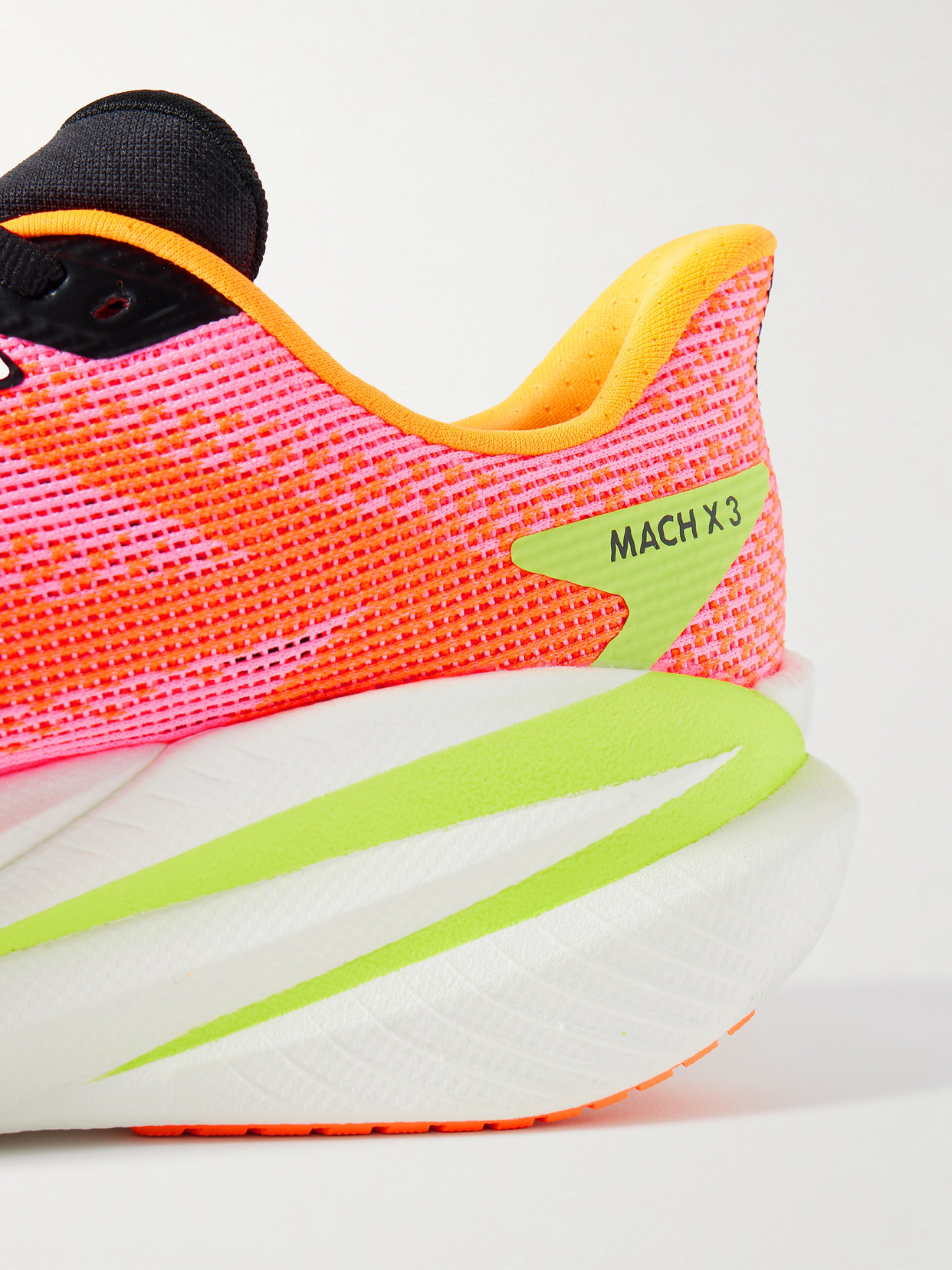 Hoka - Mach X 3 Rubber-Trimmed Sneakers