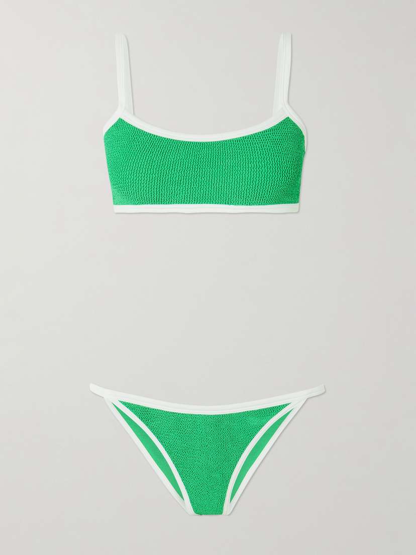 Hunza G Tyler Two-tone Original Crinkle™ Bikini