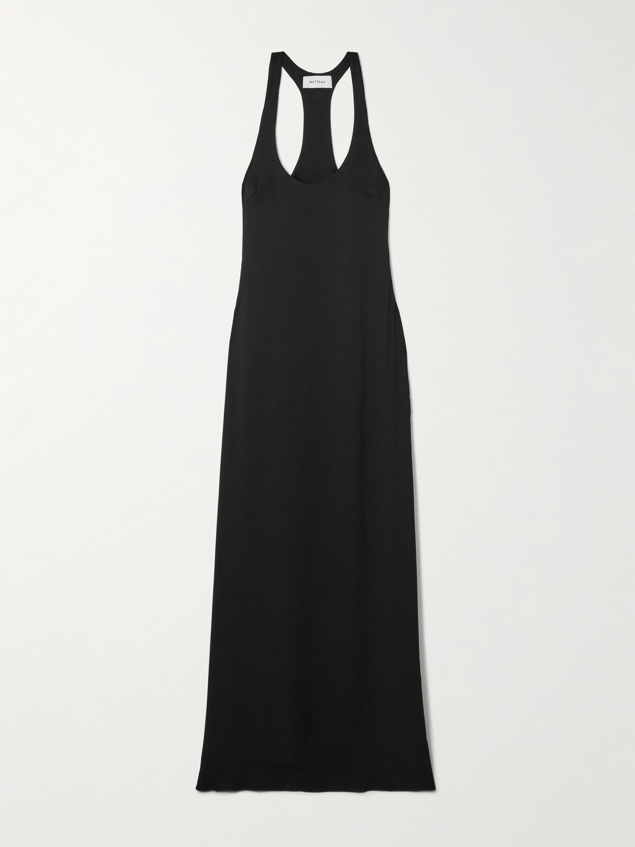 Matteau Jersey Maxi Dress In Black