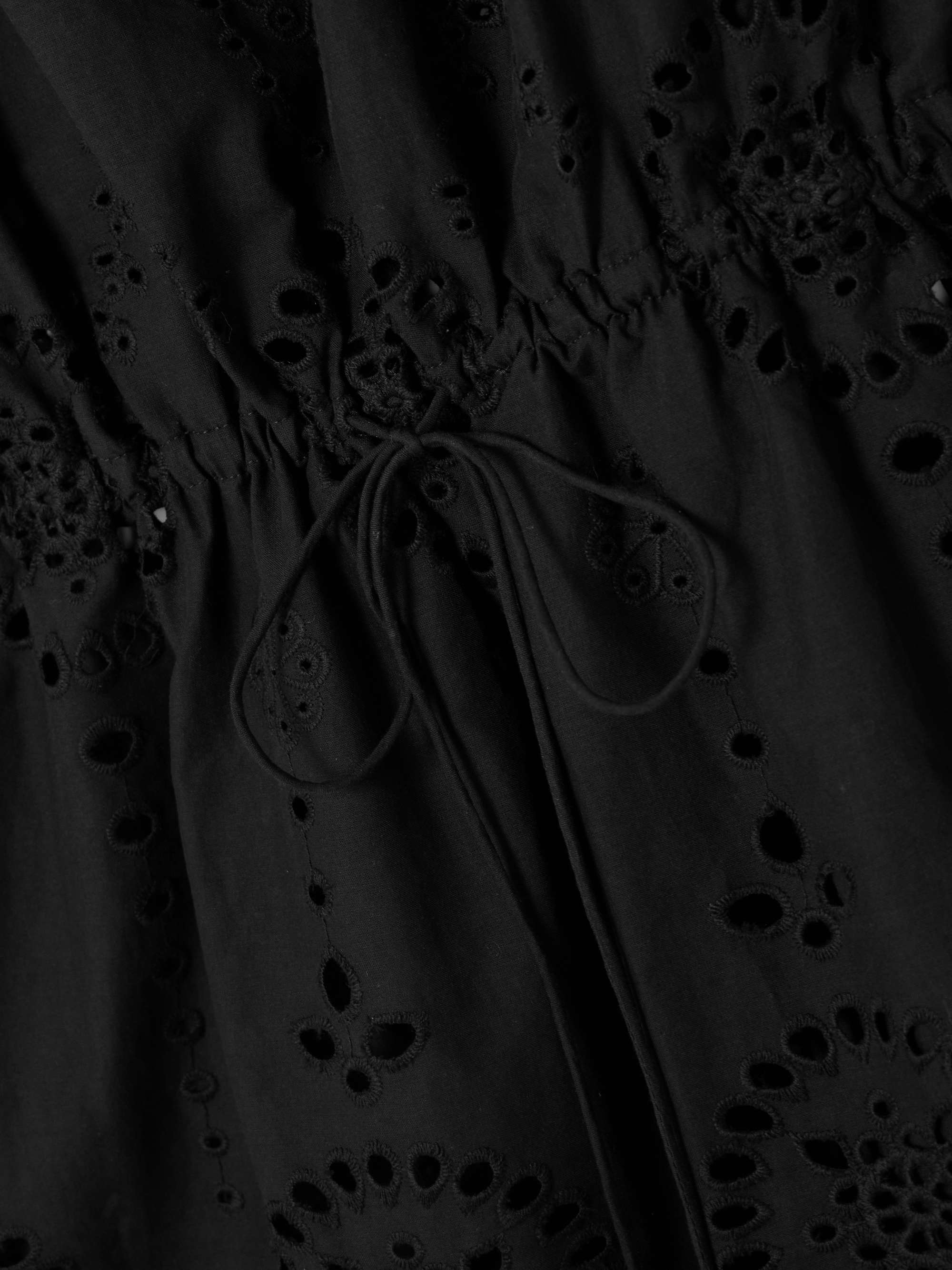MATTEAU Scalloped broderie anglaise cotton mini dress | NET-A-PORTER