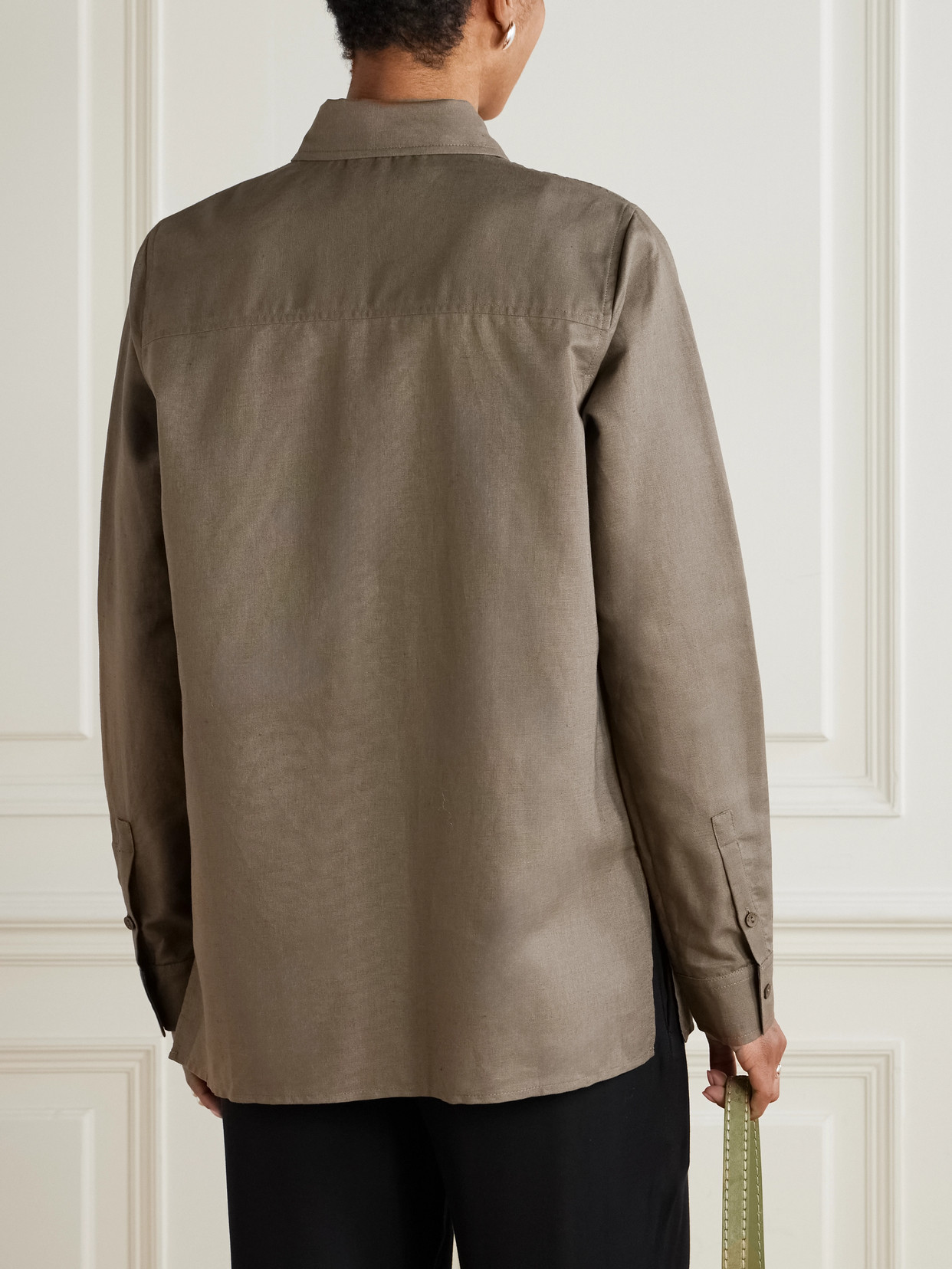 And Cotton-Blend Shirt