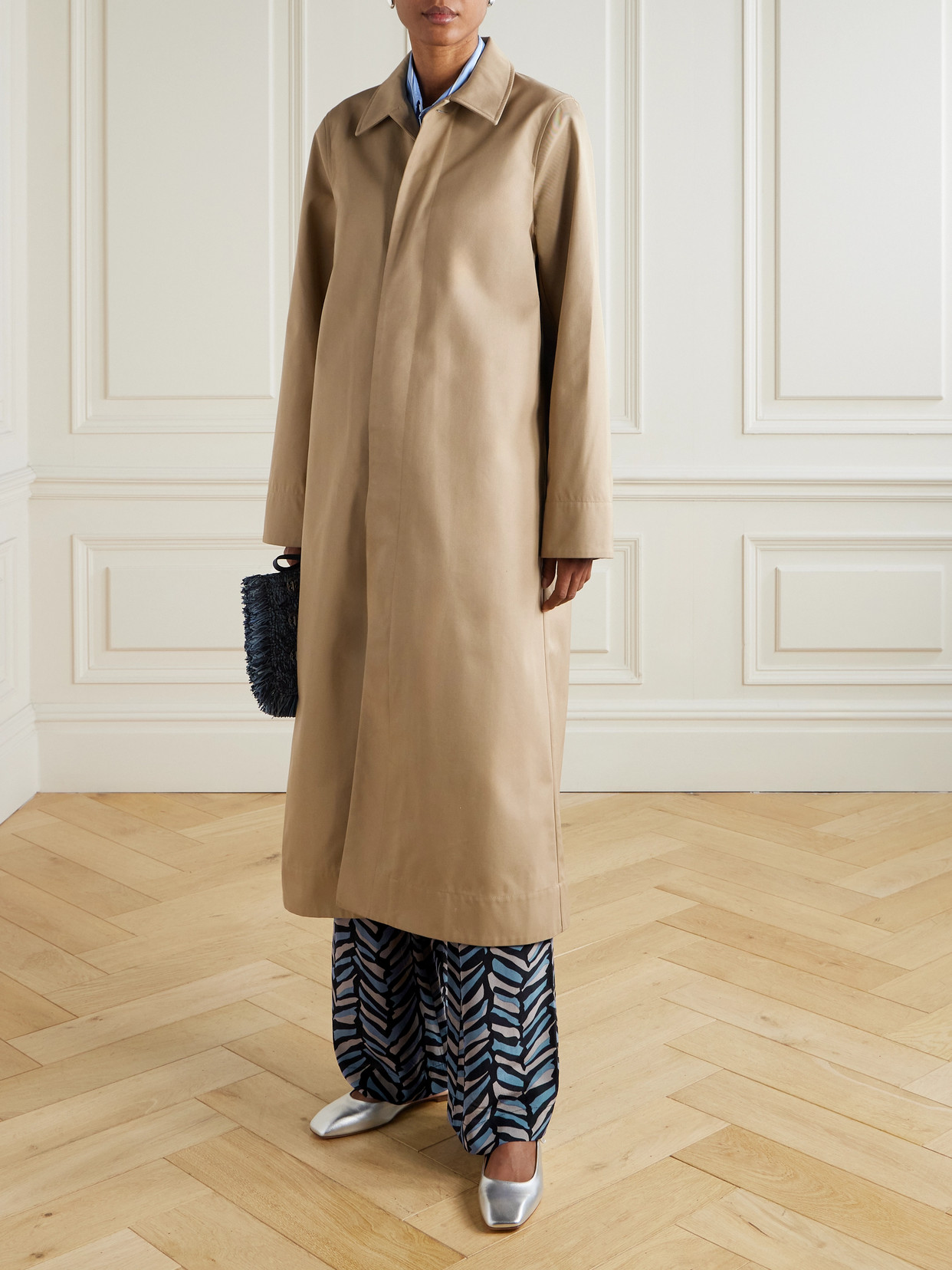 Long Macintosh Gabardine Coat
