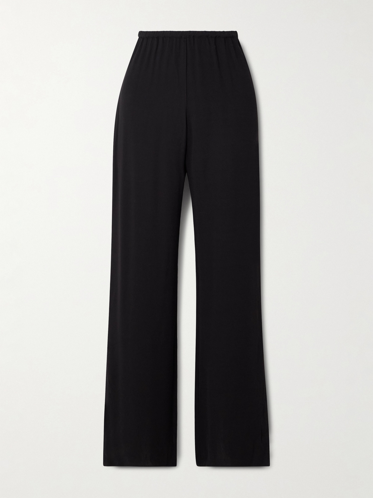 Matteau Jersey Straight-leg Pants In Black