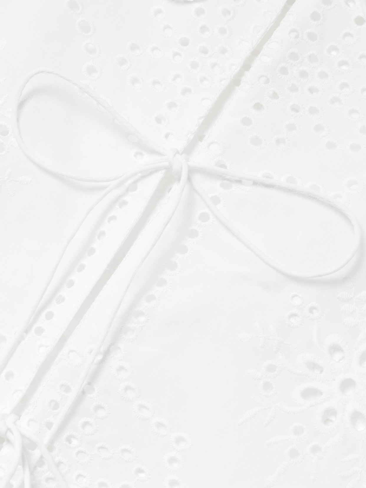 Matteau Scalloped Broderie Anglaise Cotton Top In White