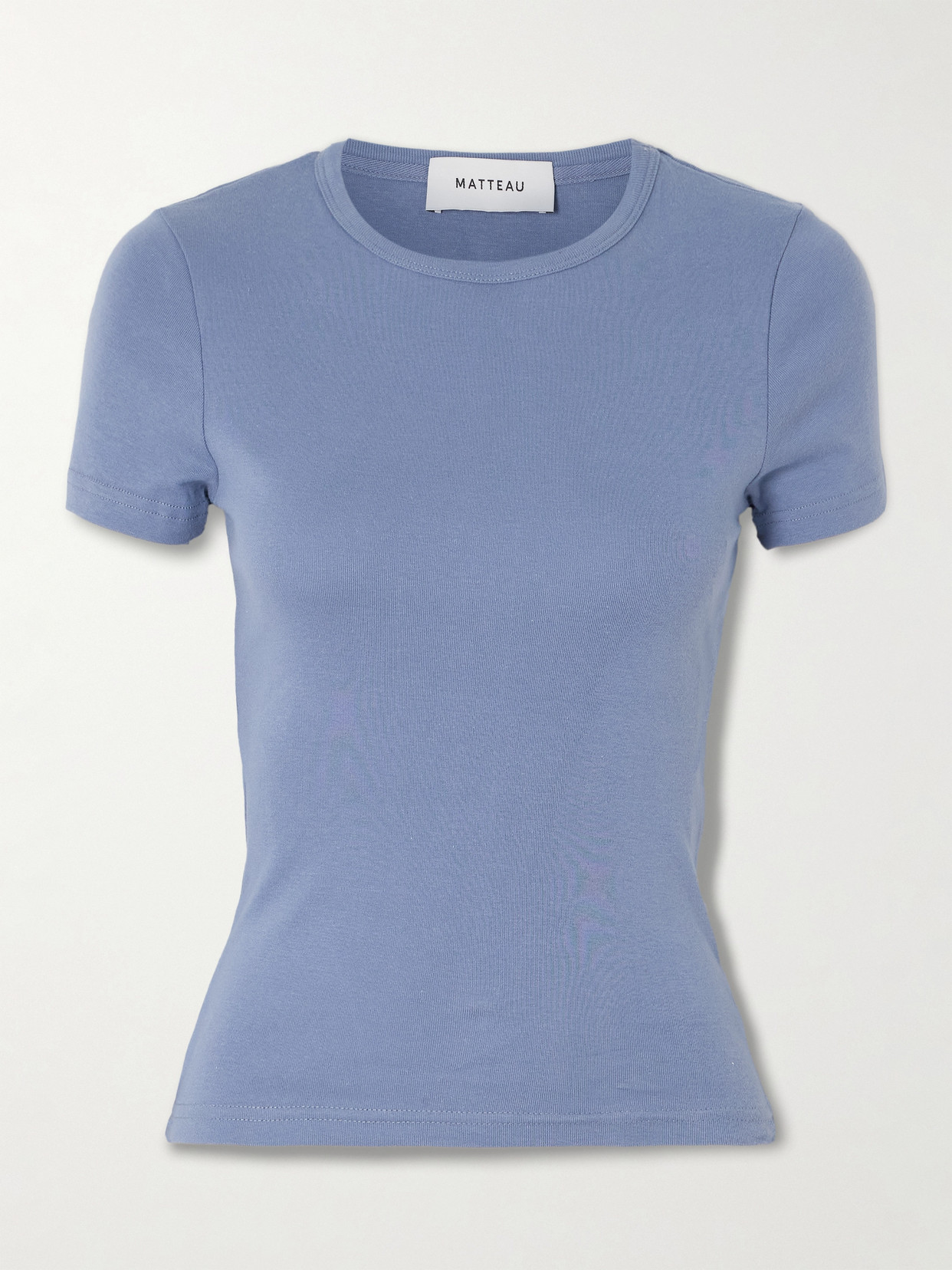 Matteau Baby Cotton-jersey T-shirt In Blue