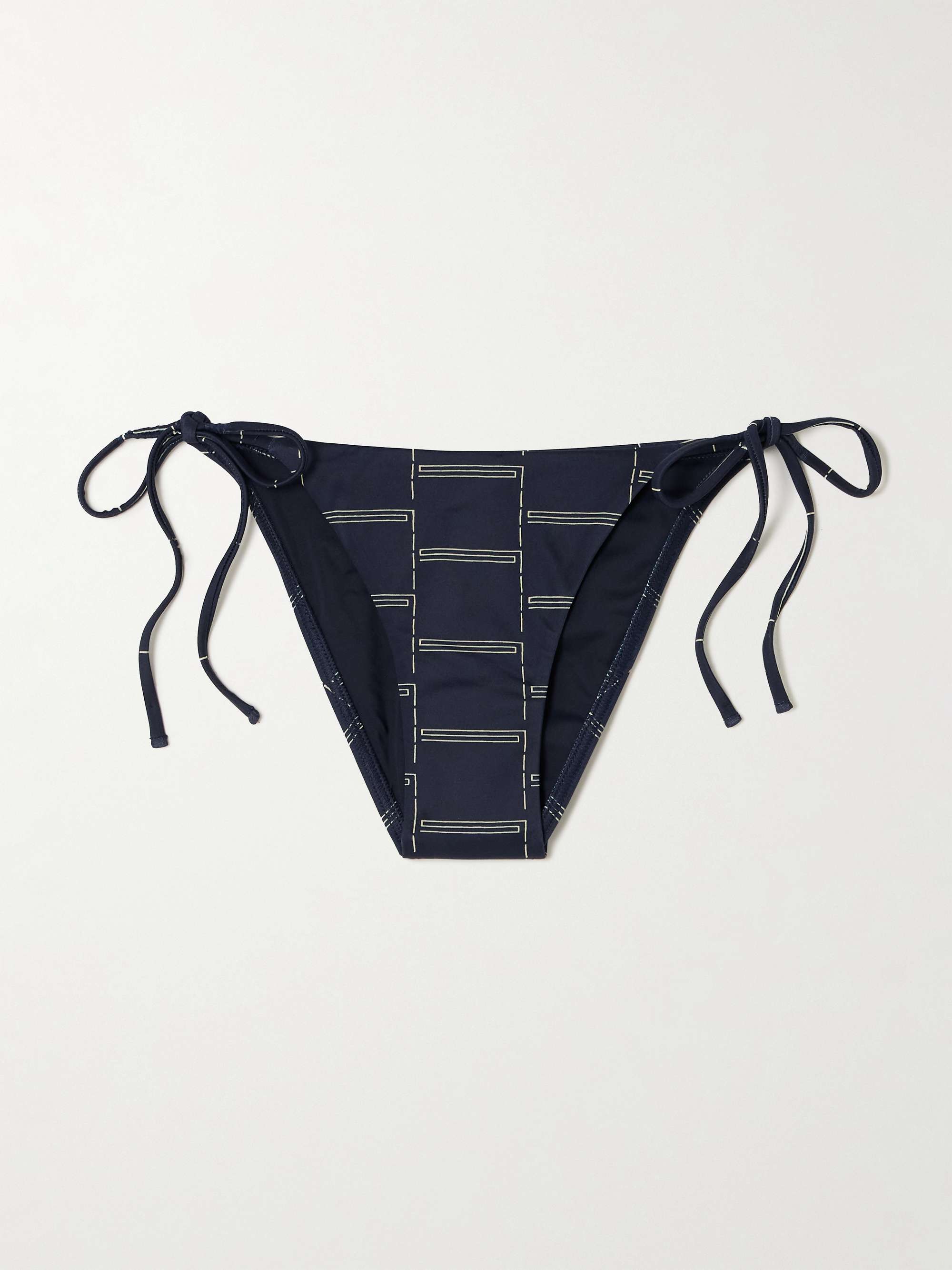 MATTEAU The String floral-print recycled bikini briefs