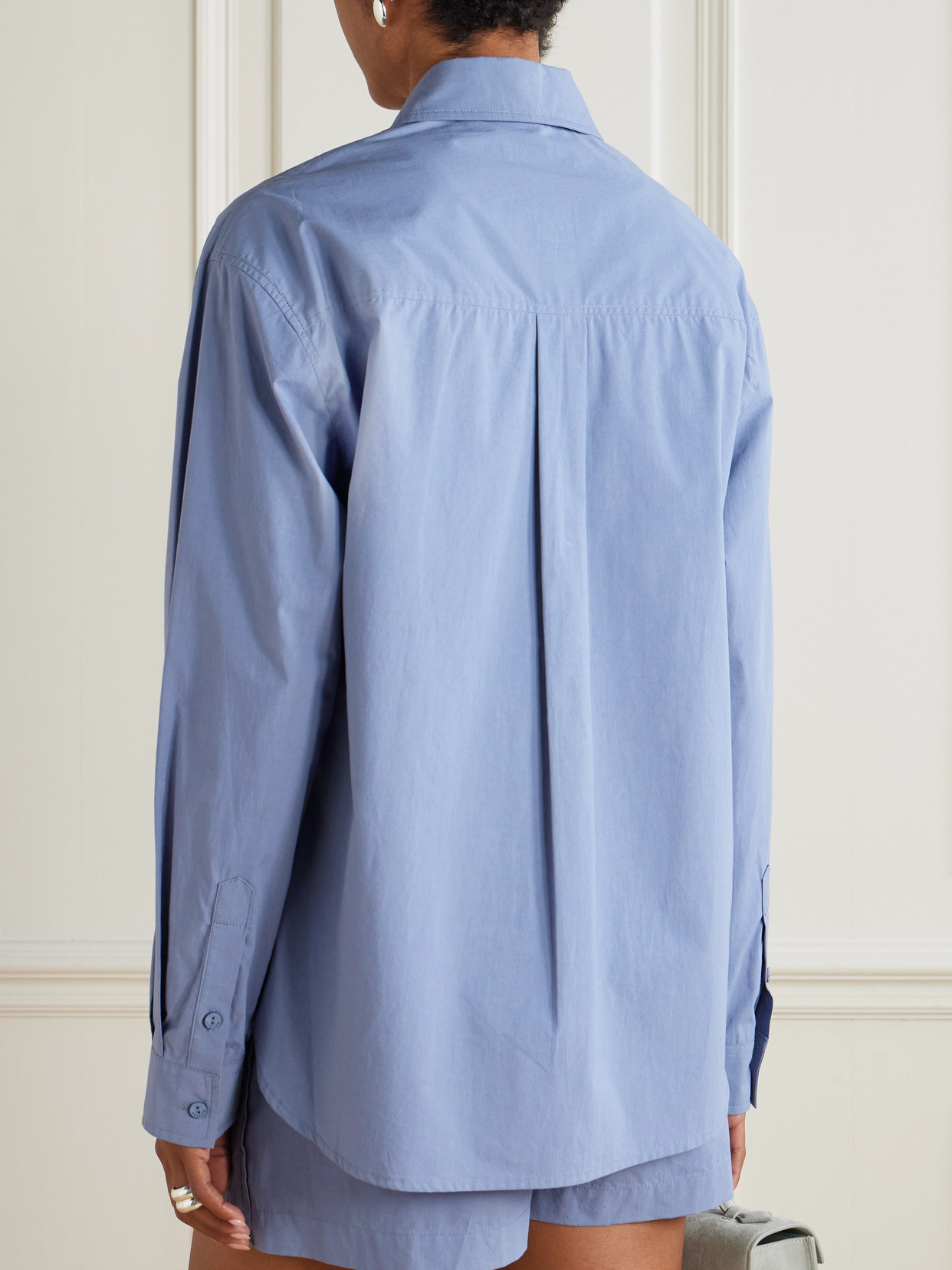 Organic Cotton-Poplin Shirt