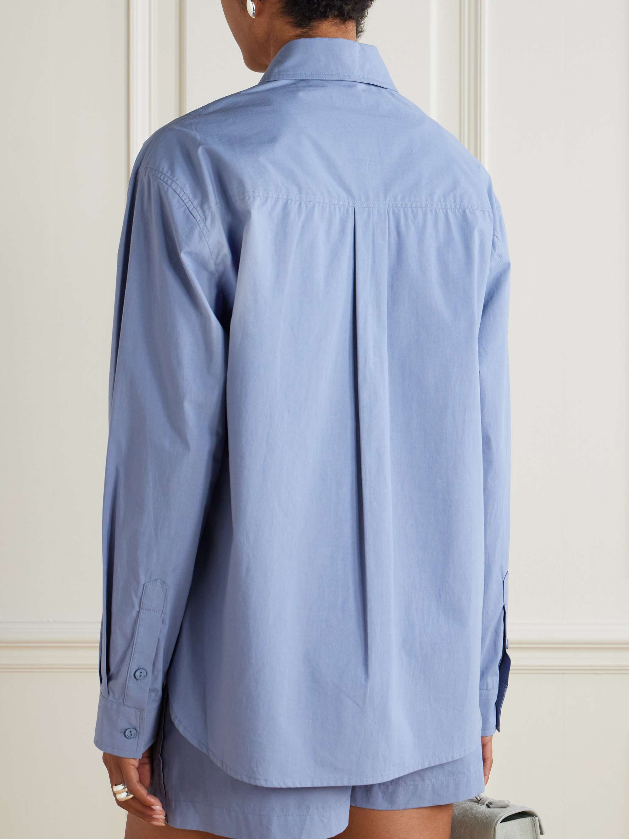 MATTEAU Cotton-poplin shirt