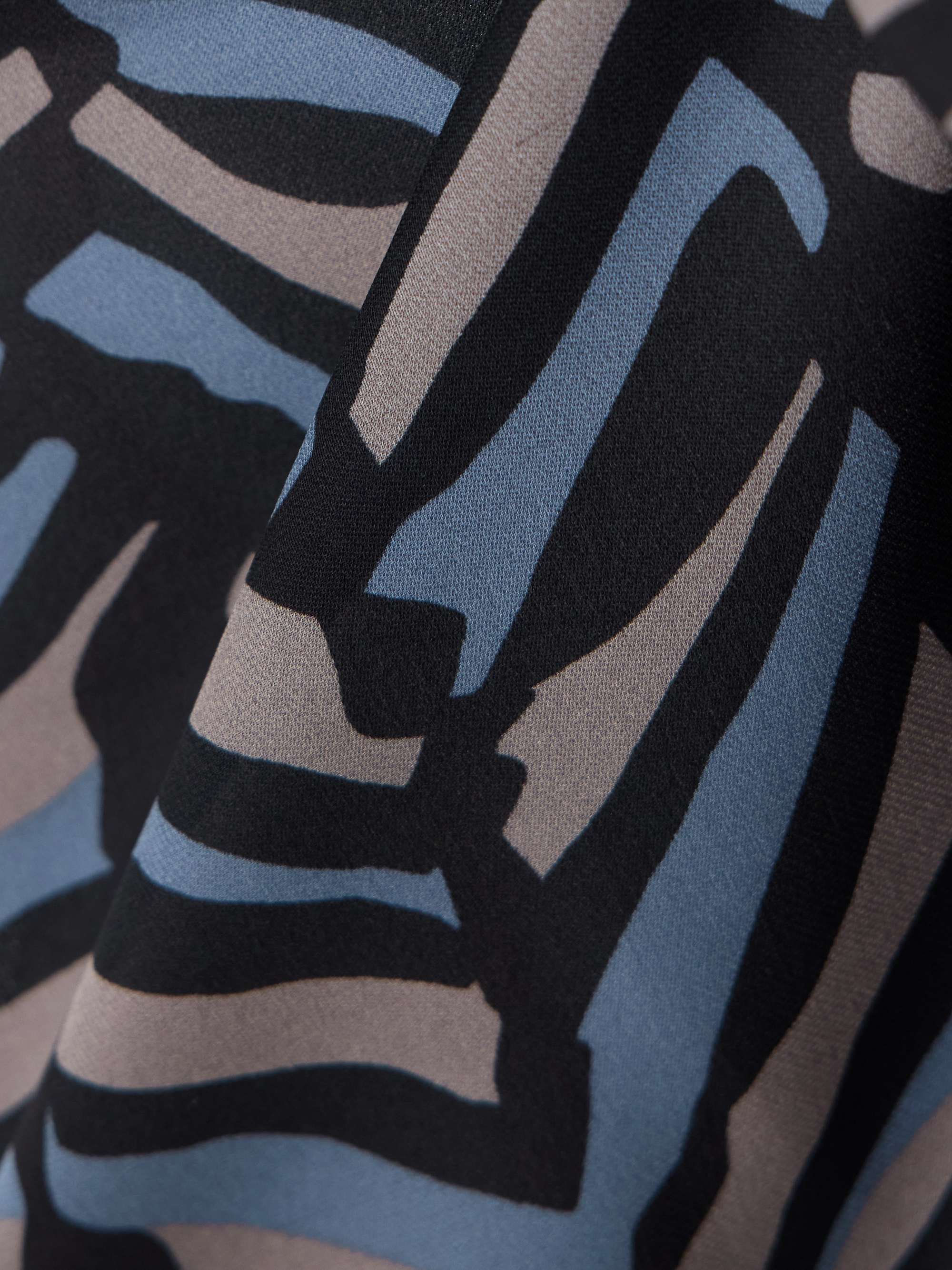 MATTEAU Printed silk-georgette pareo