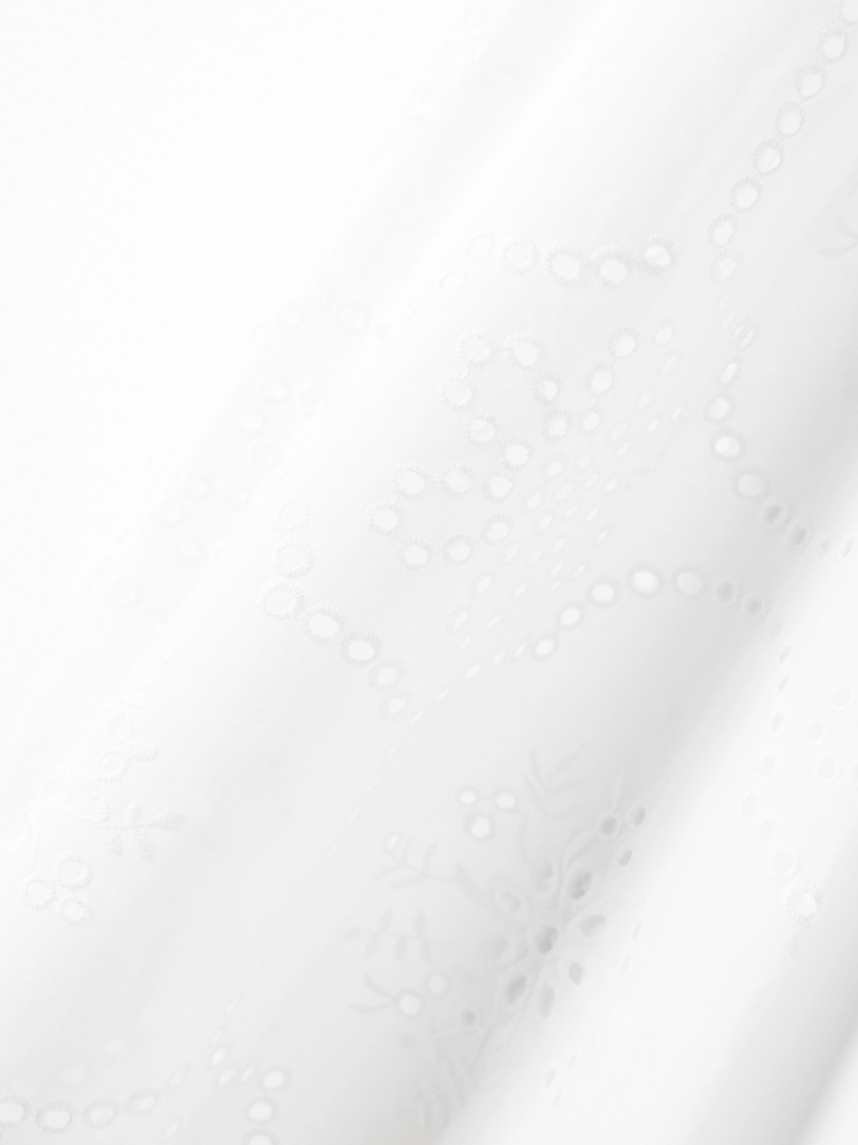 Matteau Broderie Anglaise Cotton Mini Dress In White