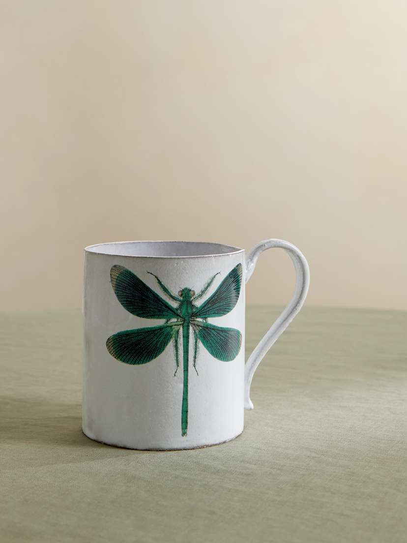 Astier De Villatte + John Derian Printed Ceramic Mug