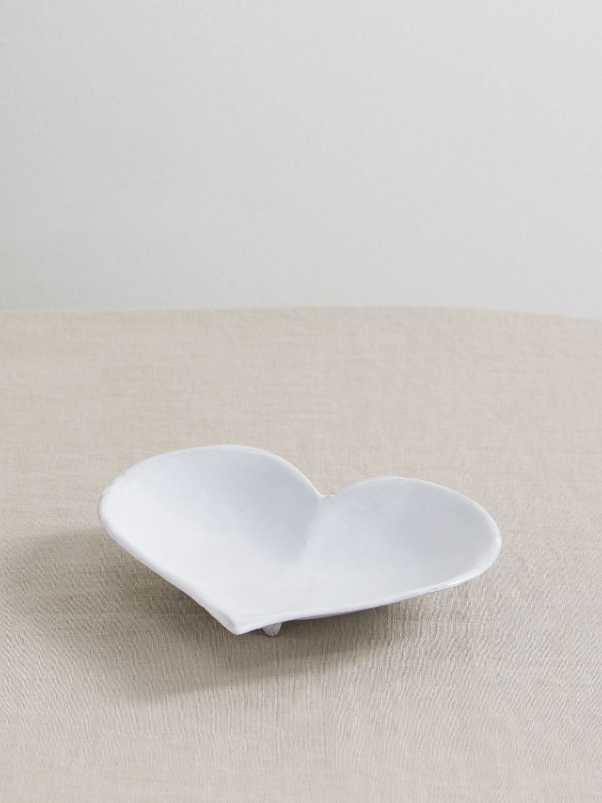 Coeur ceramic dessert plate