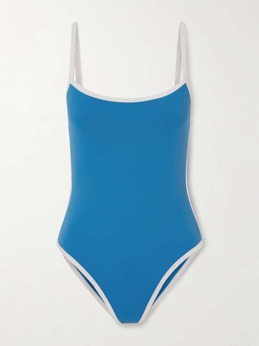 Marysia Ligne Two-tone Swimsuit