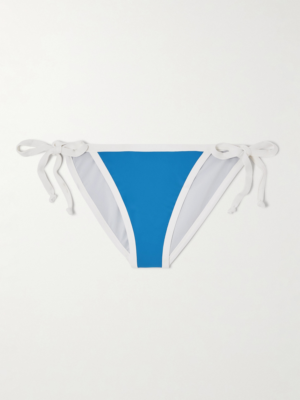 Marysia Porto Two-tone Bikini Briefs In Blue