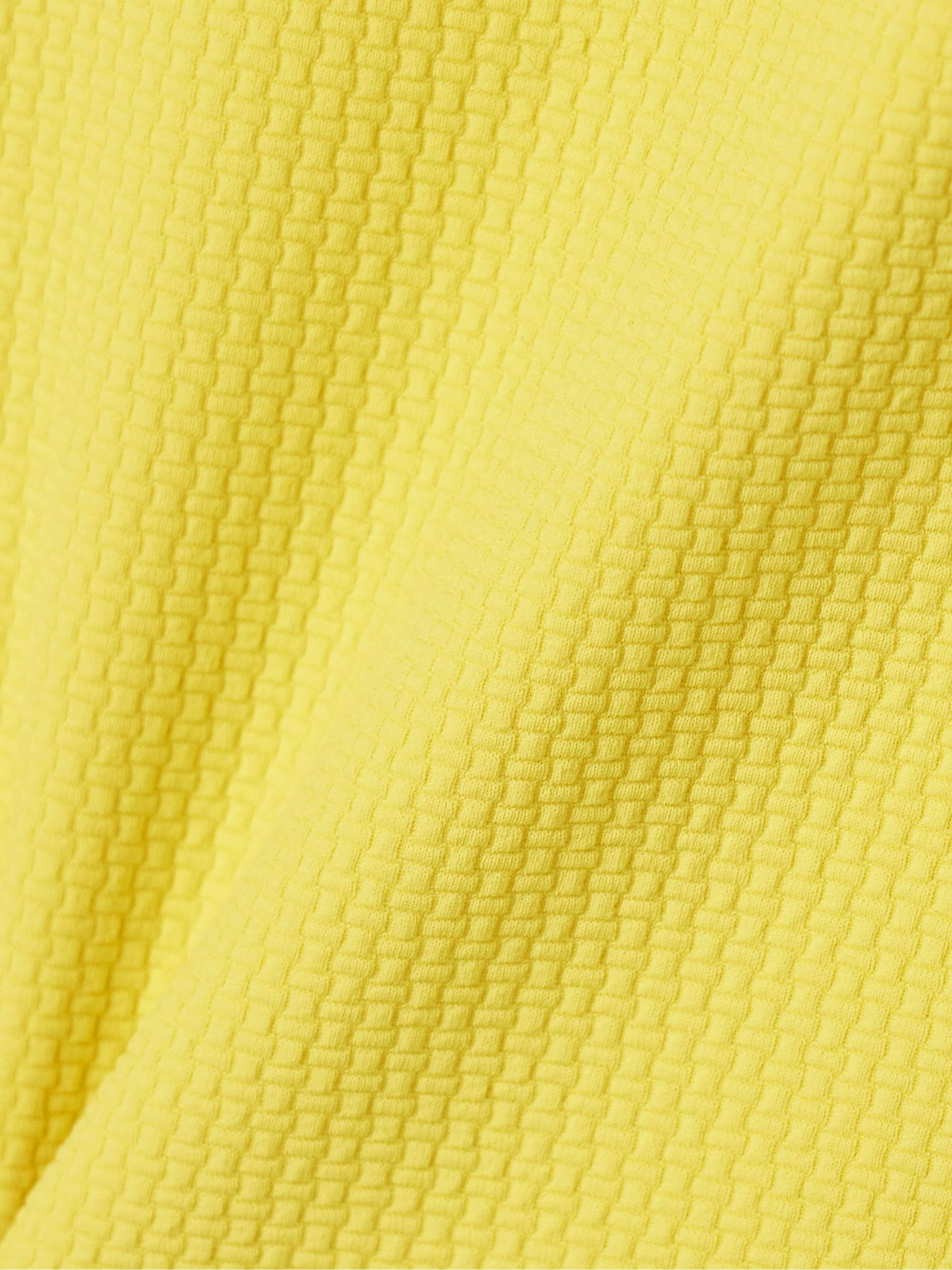 MARYSIA Maillot de bain asymétrique réversible en crépon à carreaux et à festons Santa Barbara